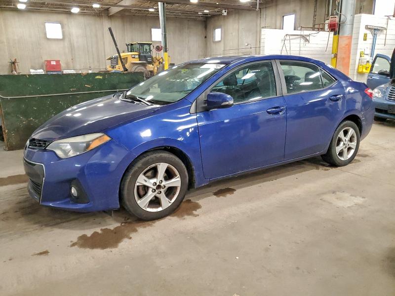 TOYOTA COROLLA L 2015 with VIN 2T1BURHE7FC411461 - Photo from auction