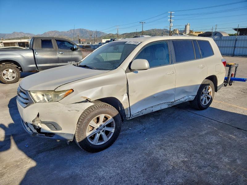 TOYOTA HIGHLANDER 2012 with VIN 5TDZK3EH3CS089422 - Photo from auction