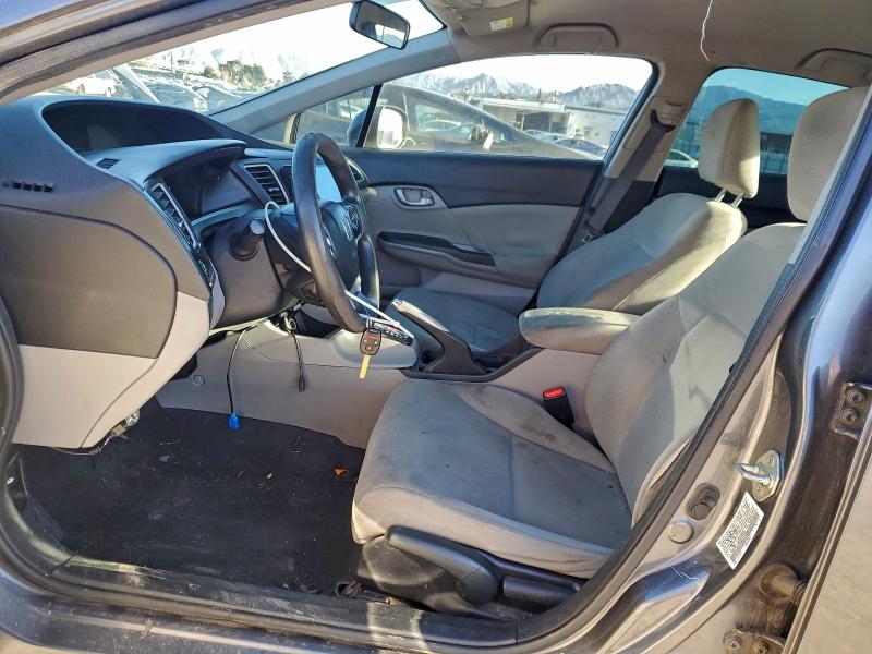 Photo 7 from auction – 2013 HONDA CIVIC LX with VIN 19XFB2F59DE289508
