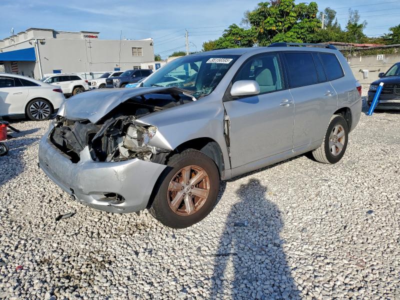 TOYOTA HIGHLANDER 2010 with VIN 5TDZK3EH8AS020092 - Photo from auction