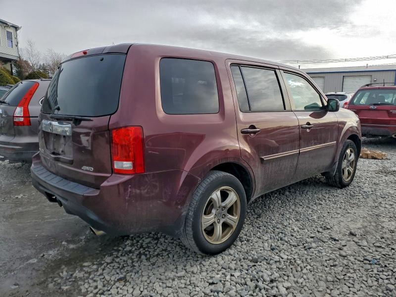Photo 3 from auction – 2012 HONDA PILOT EXLN with VIN 5FNYF4H79CB014401