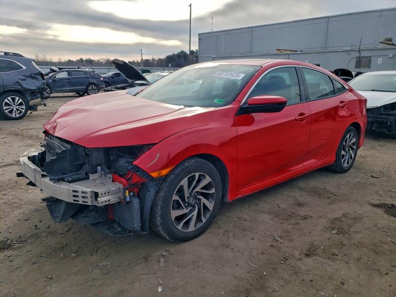 HONDA CIVIC EX 2016 with VIN 2HGFC2F76GH536699 - Photo from auction