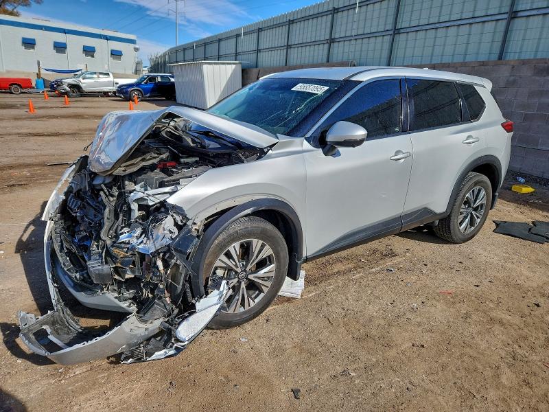 NISSAN ROGUE SV 2021 with VIN JN8AT3BB1MW228138 - Photo from auction