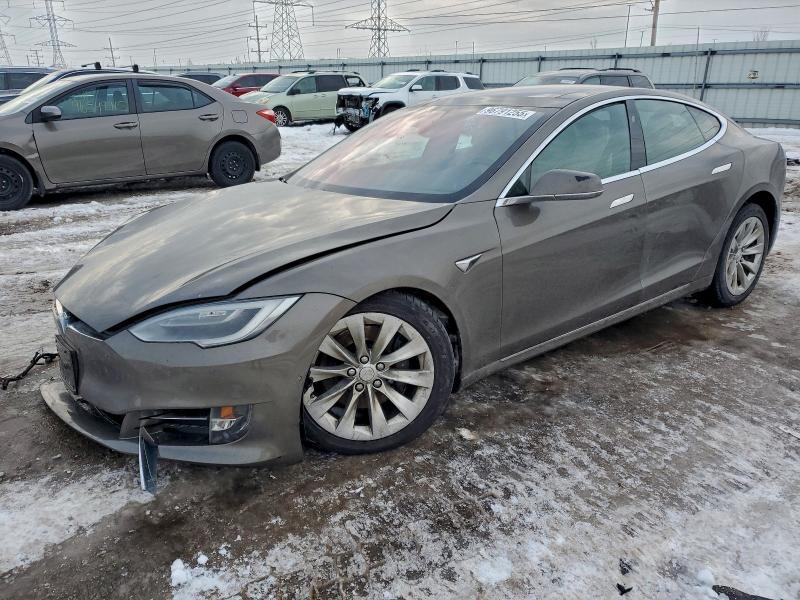 TESLA MODEL S 2016 with VIN 5YJSA1E22GF159071 - Photo from auction