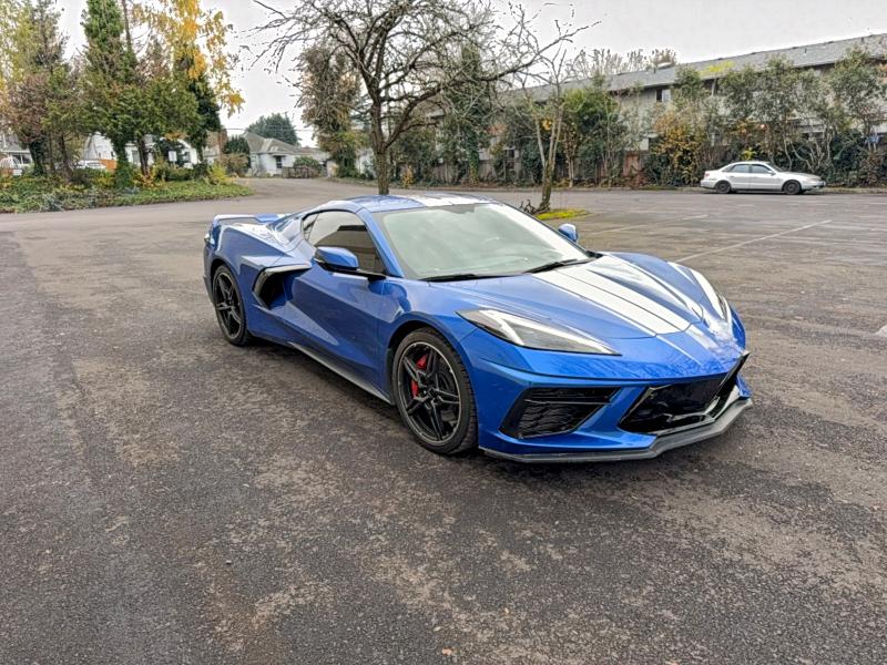 CHEVROLET CORVETTE S 2021 with VIN 1G1YC2D4XM5122952 - Photo from auction