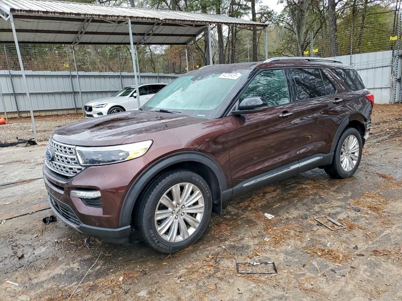 FORD EXPLORER 2020 with VIN 1FMSK8FH0LGA13420 - Photo from auction