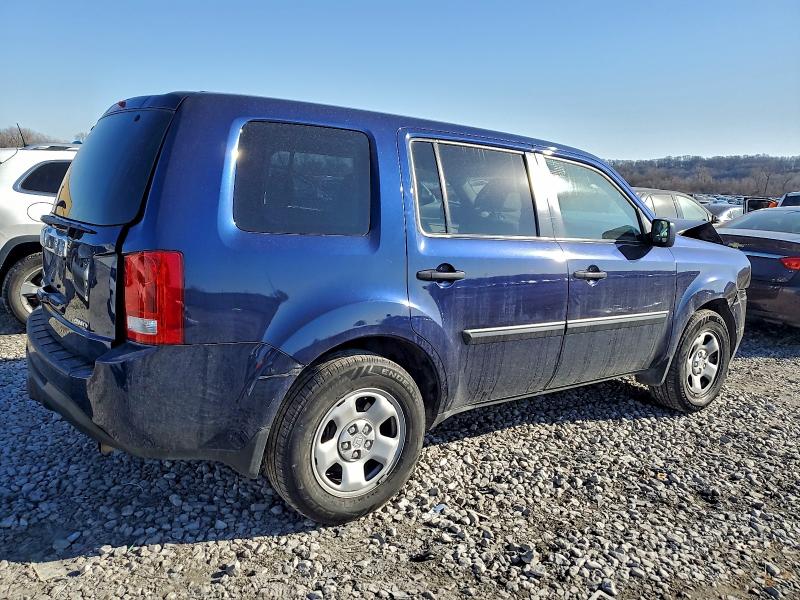 Photo 3 from auction – 2014 HONDA PILOT LX with VIN 5FNYF4H2XEB050301