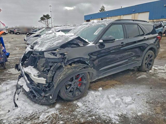 FORD EXPLORER S 2023 with VIN 1FM5K8GC6PGA26551 - Photo from auction