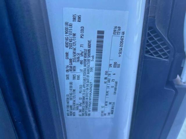 Photo 10 from auction – 2017 FORD TRANSIT T- with VIN 1FTYR2CM1HKA09227