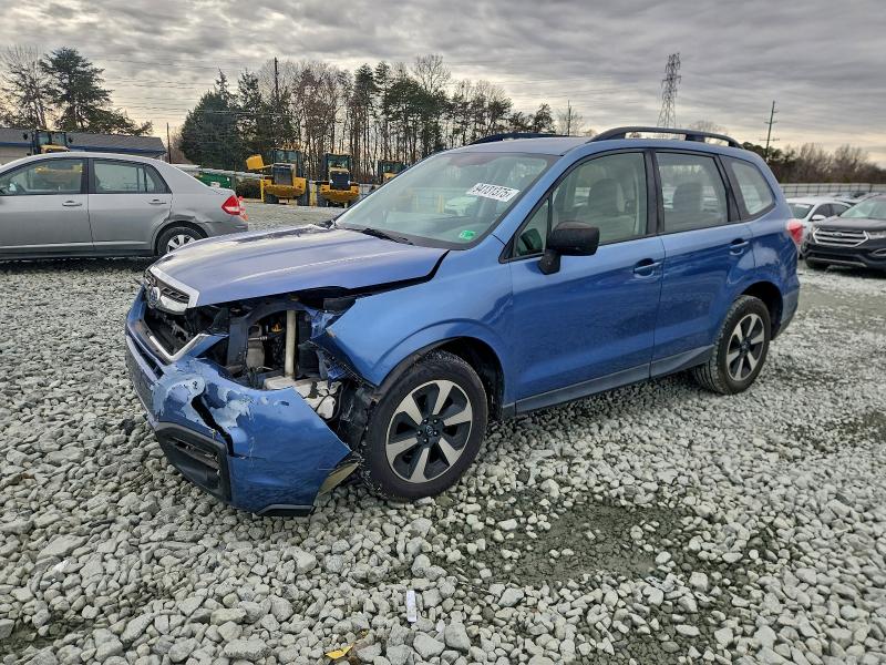 SUBARU FORESTER 2018 with VIN JF2SJABC1JH572539 - Photo from auction
