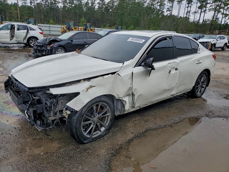 INFINITI Q50 2017 with VIN JN1EV7AP7HM743015 - Photo from auction