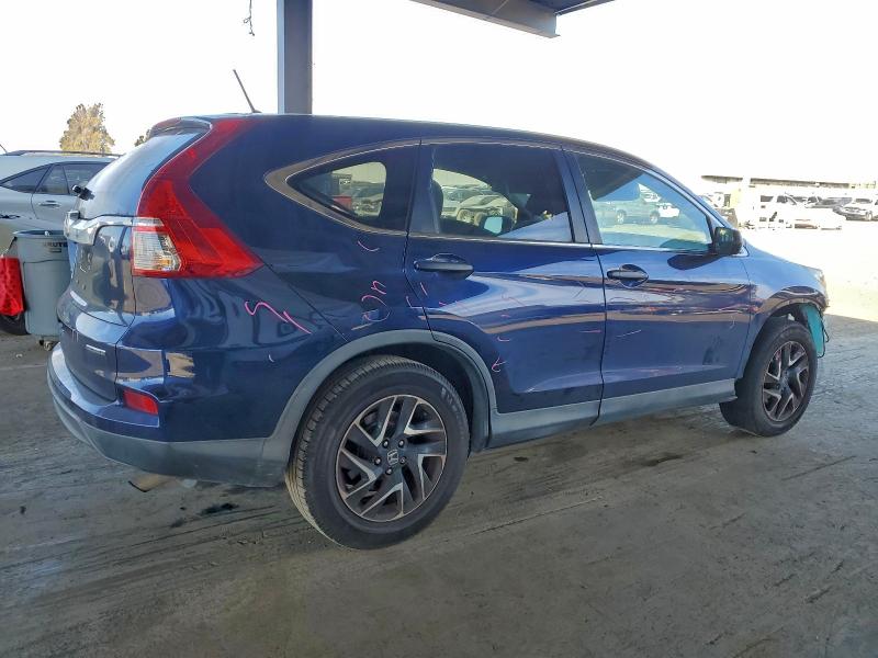 Photo 3 from auction – 2016 HONDA CR-V SE with VIN 2HKRM3H42GH556960