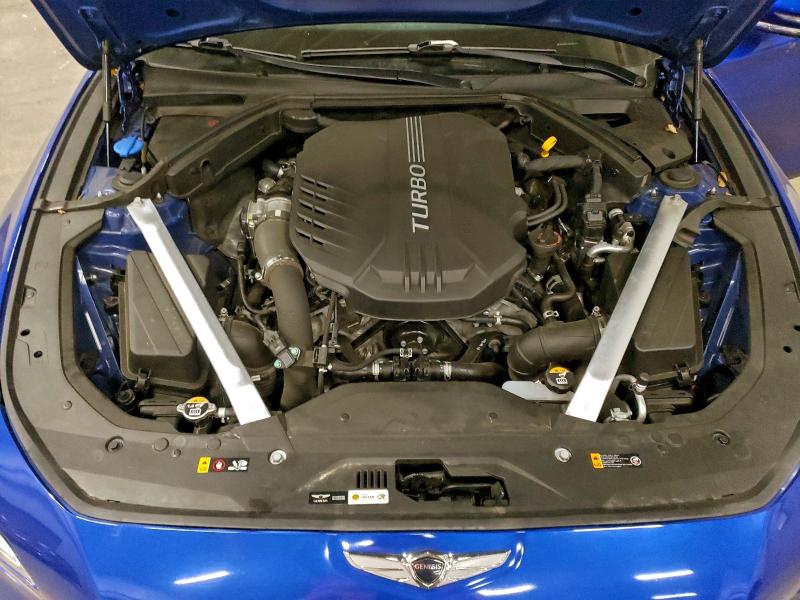 Photo 11 from auction – 2022 GENESIS G70 BASE with VIN KMTG54TE2NU087321