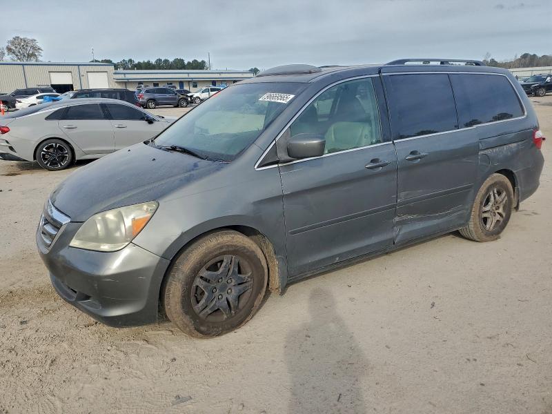 HONDA ODYSSEY EX 2007 with VIN 5FNRL38797B414827 - Photo from auction