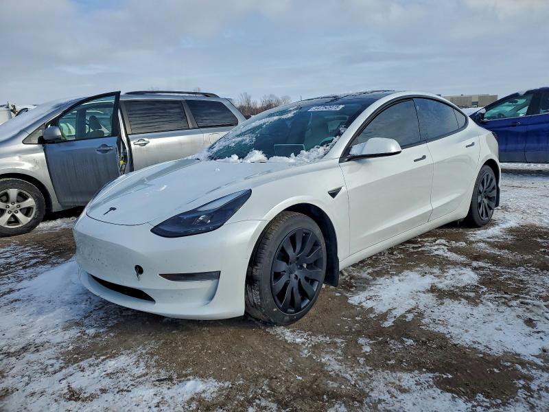 TESLA MODEL 3 2021 with VIN 5YJ3E1EB6MF993011 - Photo from auction
