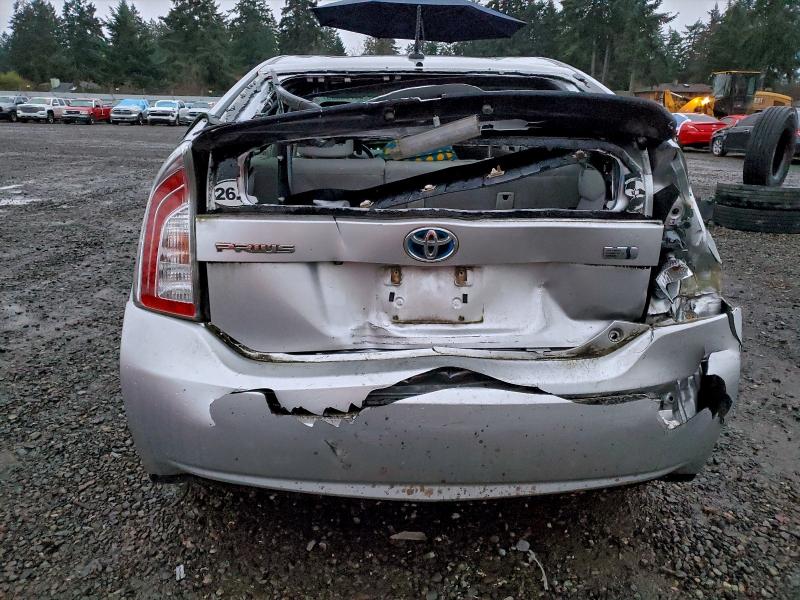 Photo 6 from auction – 2013 TOYOTA PRIUS with VIN JTDKN3DU3D5618740