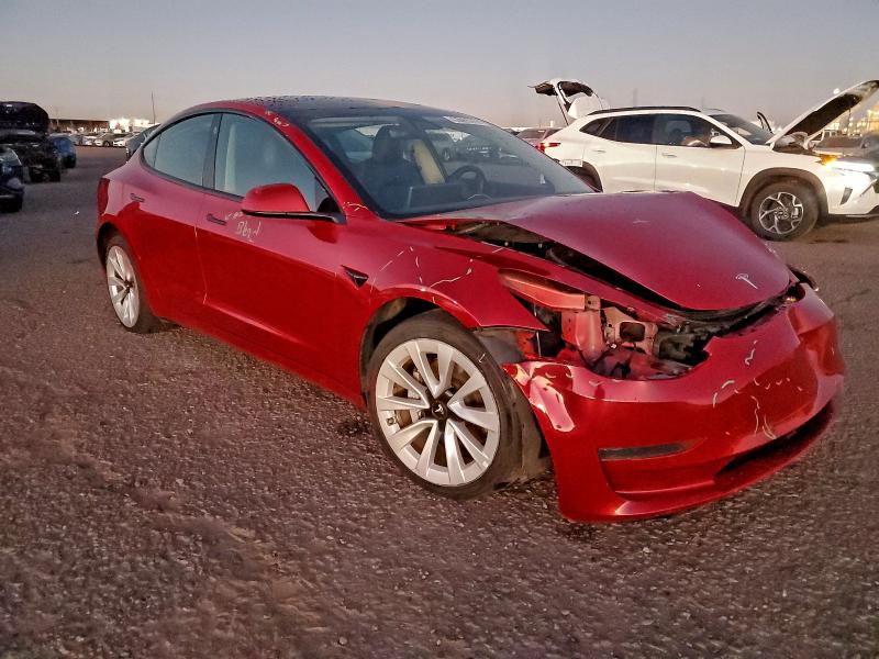 Photo 4 from auction – 2022 TESLA MODEL 3 with VIN 5YJ3E1EA7NF369145