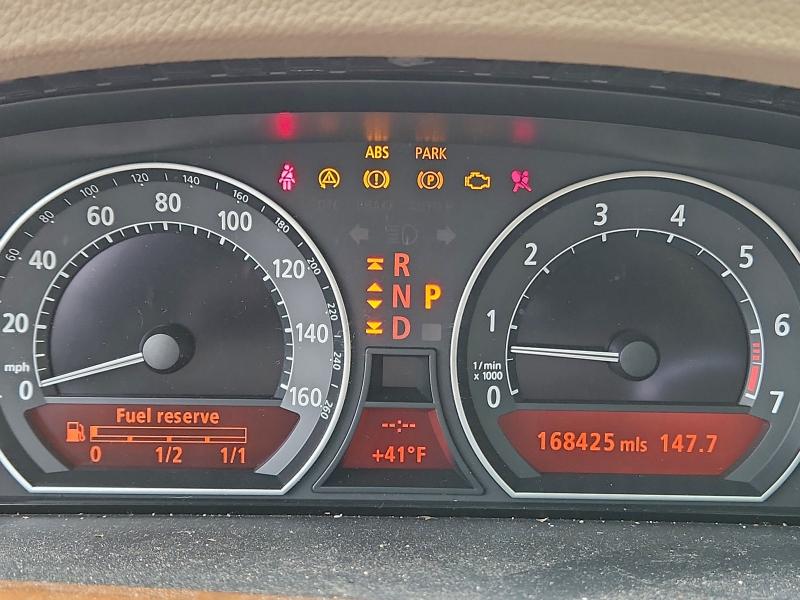 Photo 9 from auction – 2008 BMW 750 LI with VIN WBAHN83588DT87537