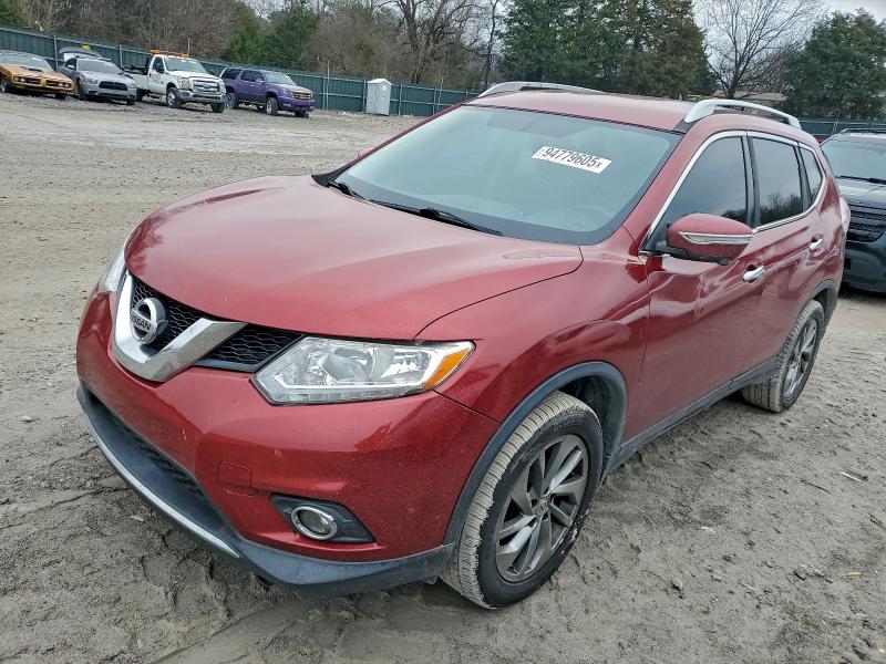 NISSAN ROGUE 2015 with VIN 5N1AT2MT3FC887687 - Photo from auction