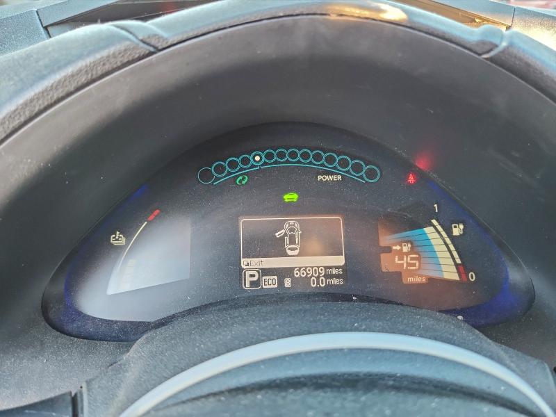 Photo 9 from auction – 2014 NISSAN LEAF S with VIN 1N4AZ0CP6EC332877