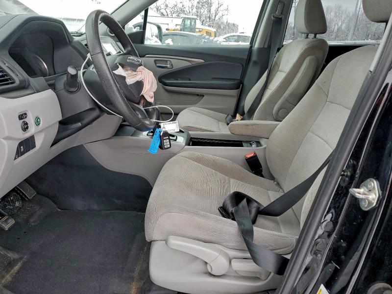 Photo 7 from auction – 2019 HONDA PILOT LX with VIN 5FNYF6H1XKB048062