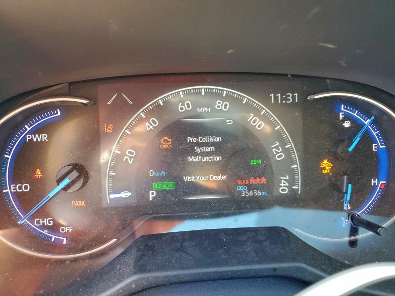 Photo 9 from auction – 2023 TOYOTA RAV4 LE with VIN 4T3MWRFV6PU098691