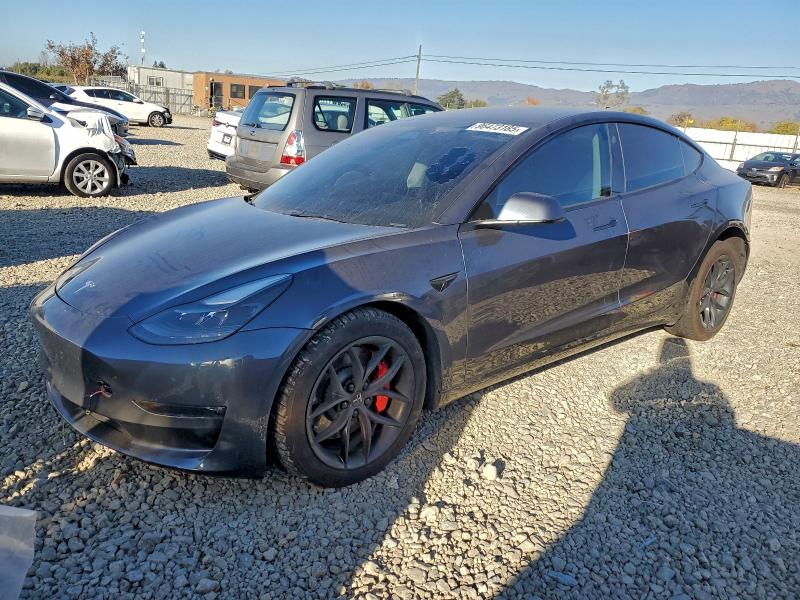 TESLA MODEL 3 2023 with VIN 5YJ3E1EC3PF482711 - Photo from auction