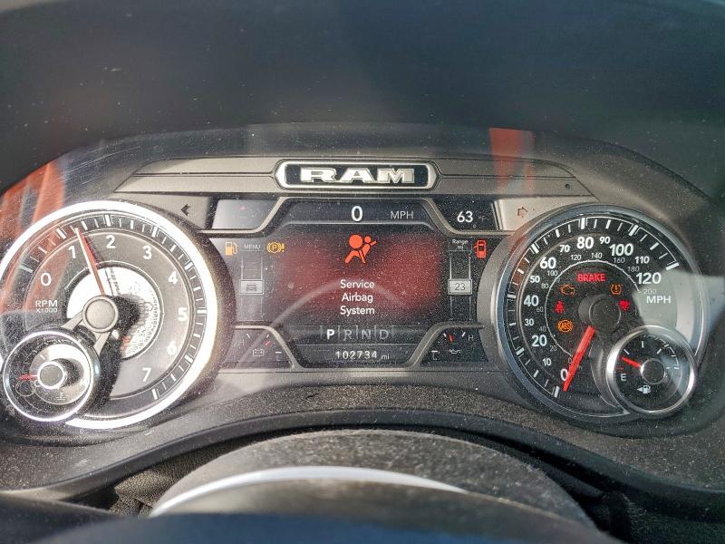Photo 9 from auction – 2021 RAM 1500 BIG H with VIN 1C6SRFFT3MN573672