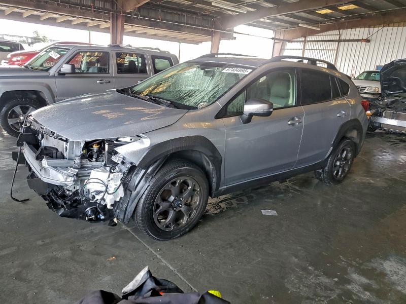 SUBARU CROSSTREK 2023 with VIN JF2GTHSC1PH236777 - Photo from auction