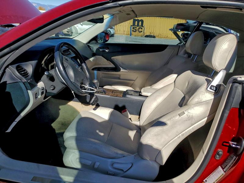 Photo 7 from auction – 2010 LEXUS IS 250 with VIN JTHFF2C23A2500644
