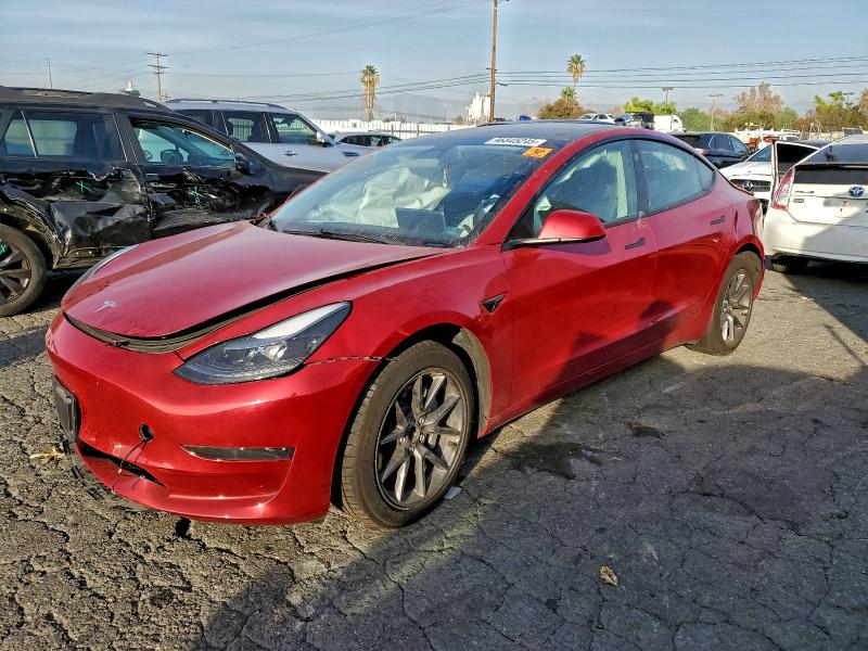 TESLA MODEL 3 2023 with VIN 5YJ3E1EA4PF452566 - Photo from auction