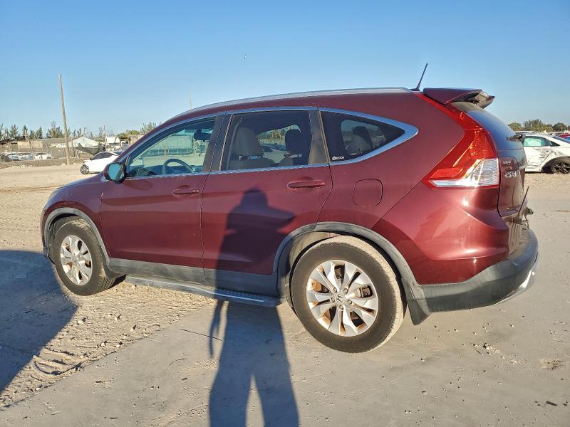 Photo 2 from auction – 2012 HONDA CR-V EXL with VIN 5J6RM3H79CL029766