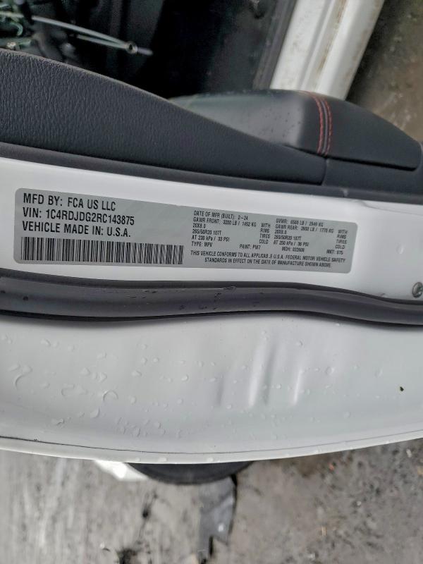Photo 14 from auction – 2024 DODGE DURANGO GT with VIN 1C4RDJDG2RC143875