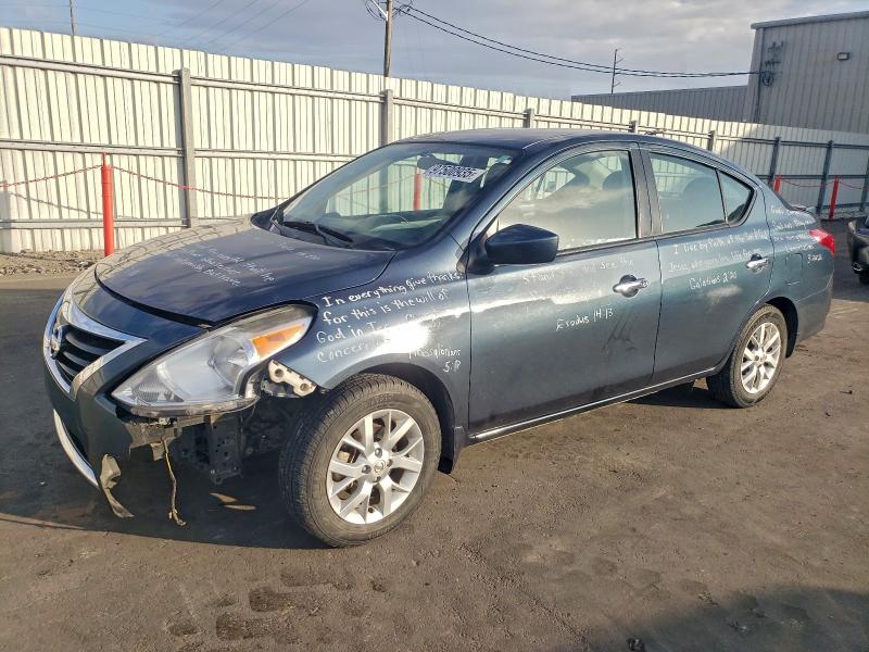 NISSAN VERSA S 2017 with VIN 3N1CN7AP9HL833798 - Photo from auction