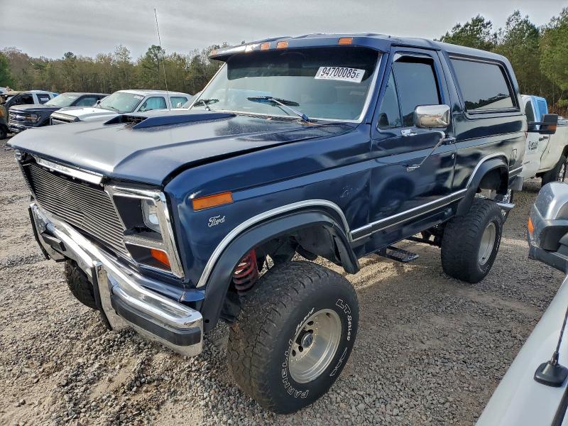 FORD BRONCO U10 1983 with VIN 1FMEU15F6DLA09640 - Photo from auction