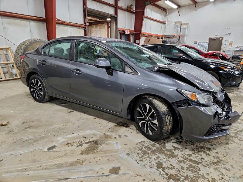 Photo 4 from auction – 2013 HONDA CIVIC EXL with VIN 2HGFB2F91DH512004