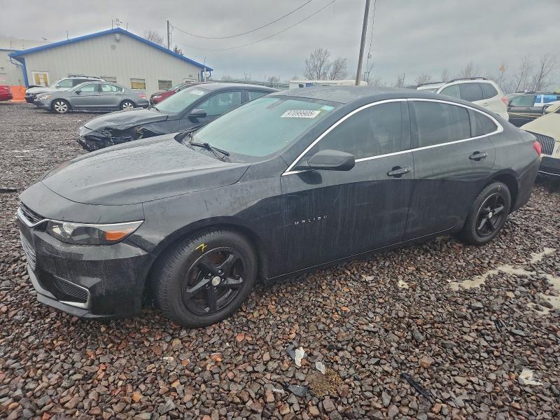 CHEVROLET MALIBU 2018 with VIN 1G1ZB5ST9JF200047 - Photo from auction