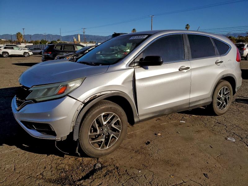 HONDA CR-V SE 2016 with VIN 2HKRM3H42GH517558 - Photo from auction