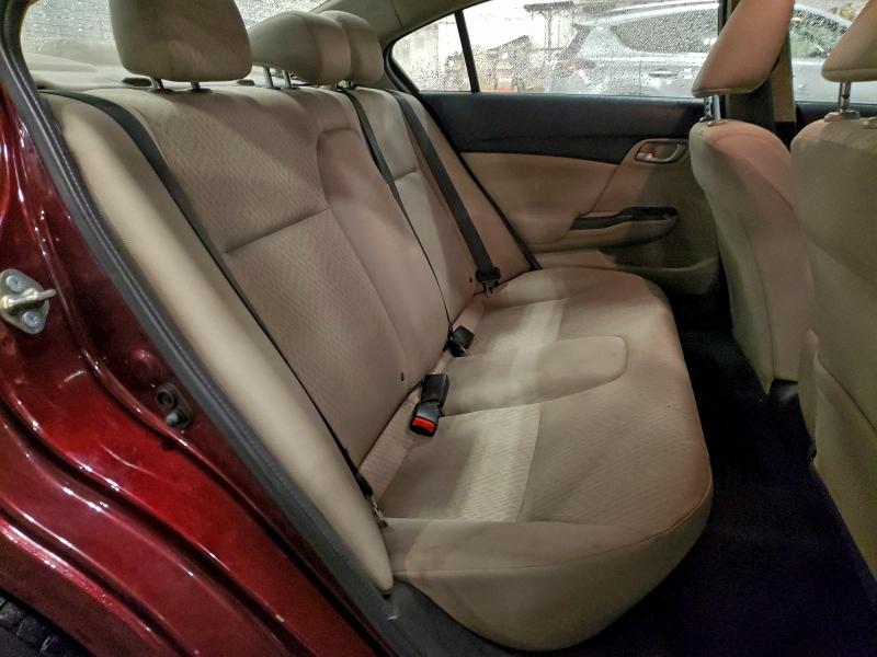 Photo 10 from auction – 2014 HONDA CIVIC LX with VIN 19XFB2F55EE039040