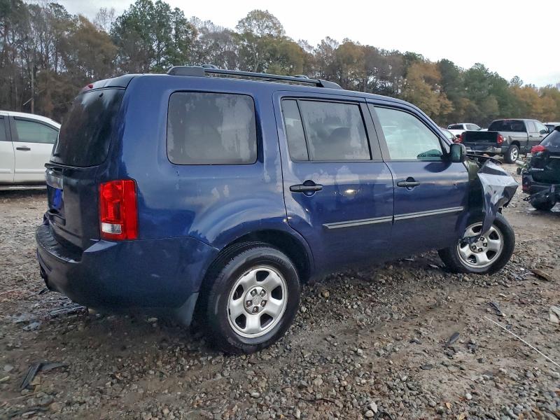 Photo 3 from auction – 2013 HONDA PILOT LX with VIN 5FNYF3H29DB018660