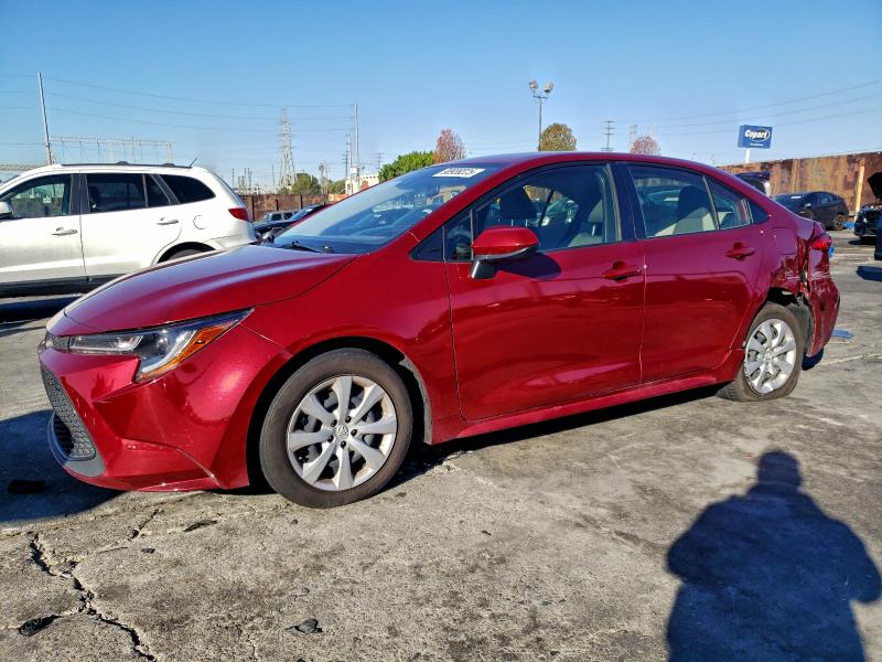 TOYOTA COROLLA LE 2022 with VIN JTDEPMAE8NJ222533 - Photo from auction