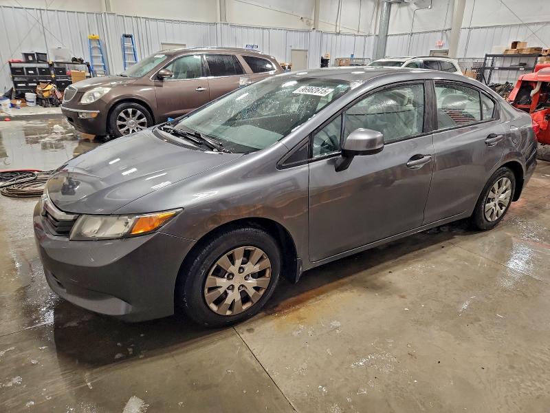 HONDA CIVIC LX 2012 z numerem VIN 19XFB2F52CE108148 - Zdjęcie z aukcji