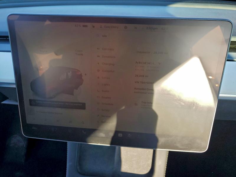 Photo 9 from auction – 2023 TESLA MODEL Y with VIN 7SAYGDEEXPF636756