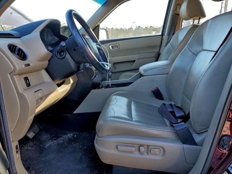 Photo 7 from auction – 2012 HONDA PILOT EXL with VIN 5FNYF3H52CB038578