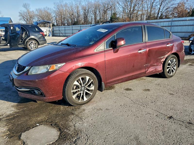 HONDA CIVIC EXL 2013 with VIN 19XFB2F94DE068367 - Photo from auction