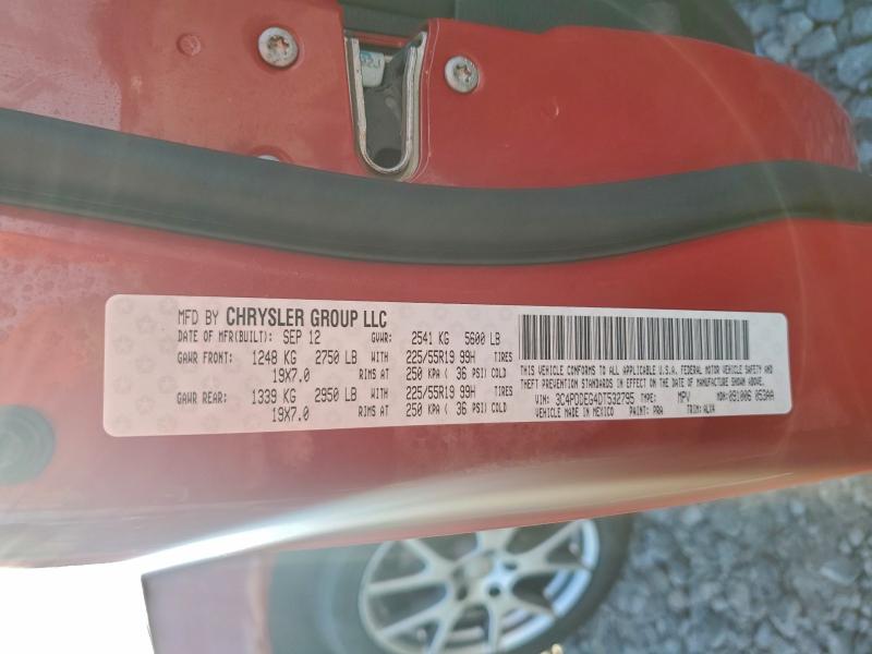 Photo 14 from auction – 2013 DODGE JOURNEY R/ with VIN 3C4PDDEG4DT532795