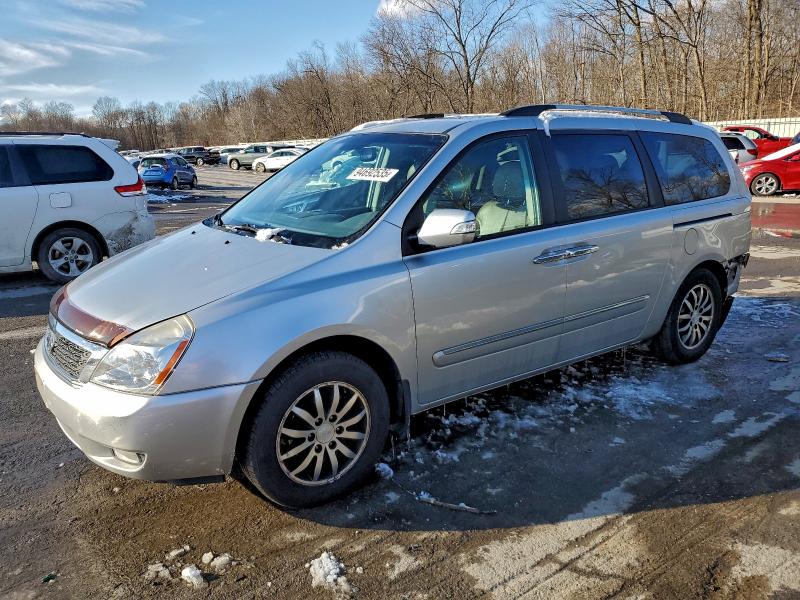 KIA SEDONA EX 2012 with VIN KNDMH4C76C6435259 - Photo from auction