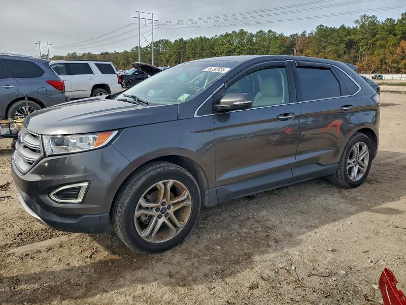 FORD EDGE TITAN 2017 with VIN 2FMPK3K95HBB89790 - Photo from auction
