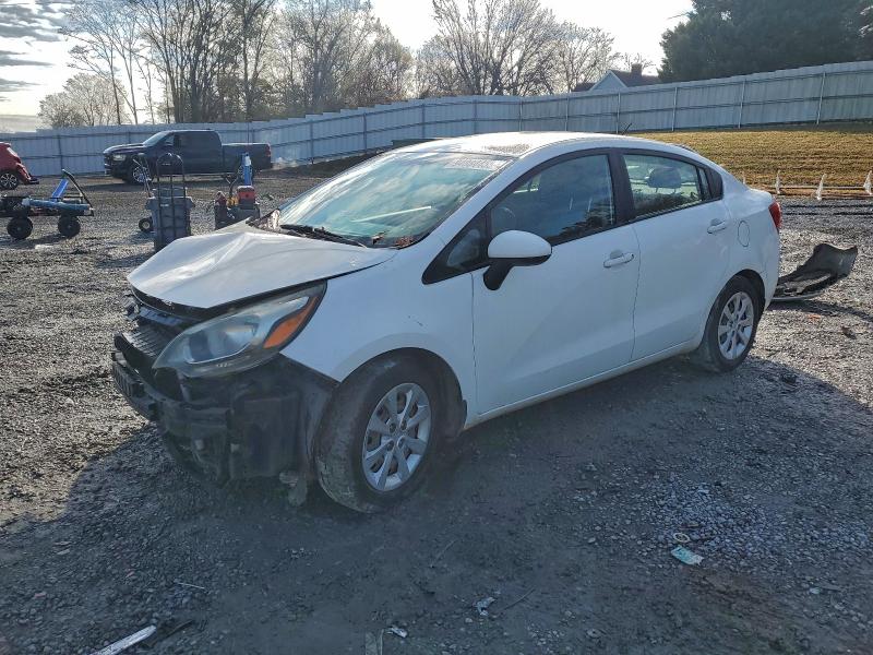 KIA RIO LX 2013 with VIN KNADM4A38D6236224 - Photo from auction