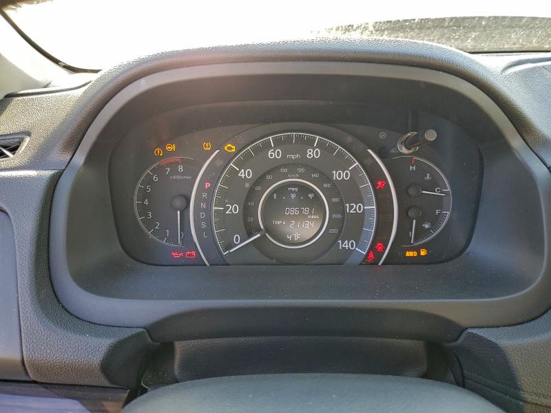 Photo 9 from auction – 2016 HONDA CR-V EXL with VIN 5J6RM4H70GL033376
